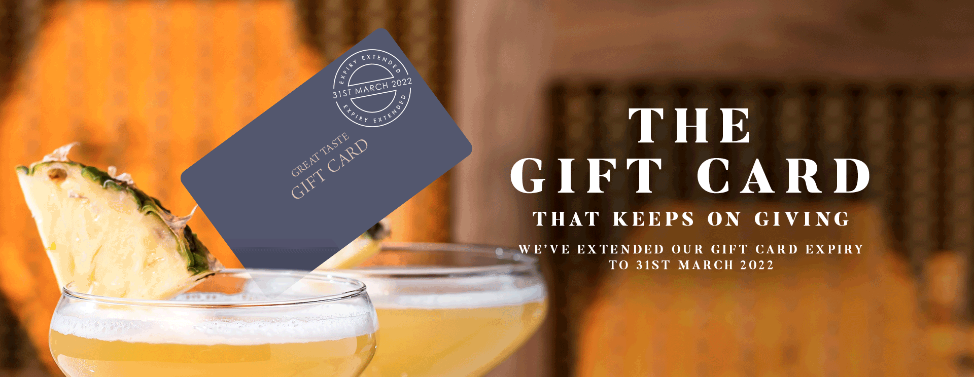 Give the gift of a gift card at The Royal Saracens Head
