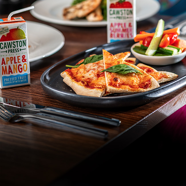 Children's menu at The Royal Saracens Head