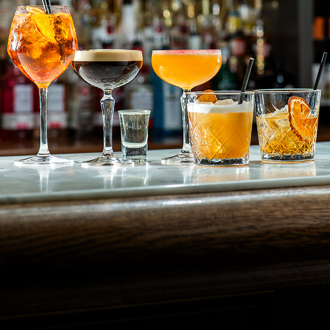 Wine & Drinks menu at The Royal Saracens Head