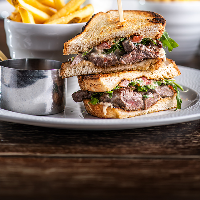 A La Carte menu at The Royal Saracens Head