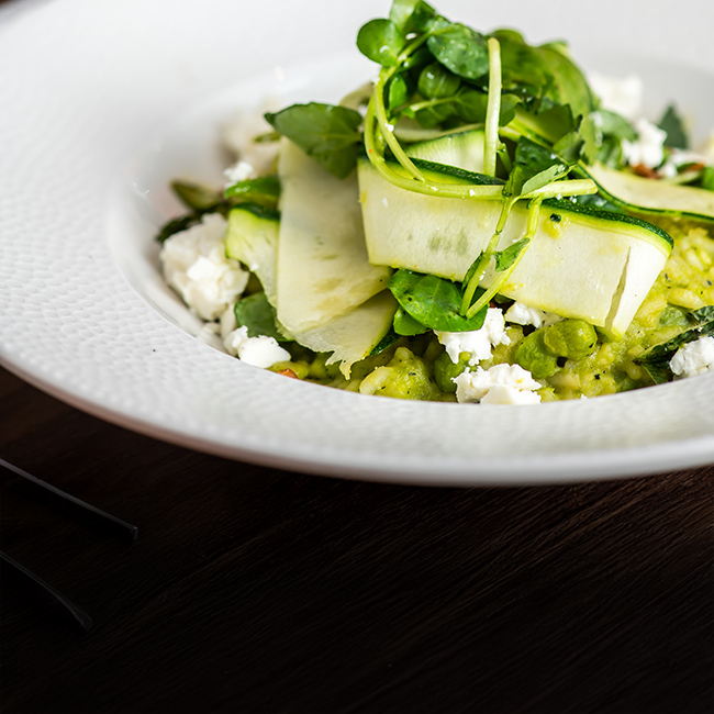 Vegan menu at The Royal Saracens Head